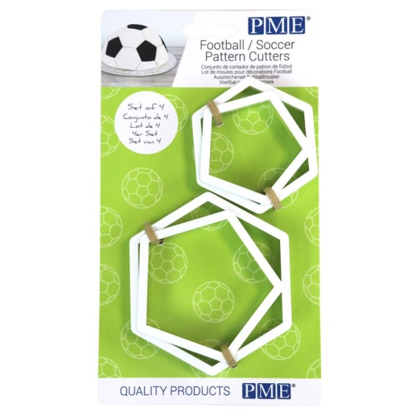 Pattern Cutter Set - Football / Soccer / 2 sizes